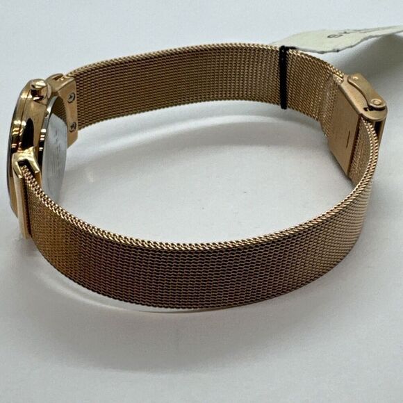 Skagen Freja 358SRRD Women Rose-Tone Steel Mesh Analog Dial Quartz Watch JNA581 main image 9
